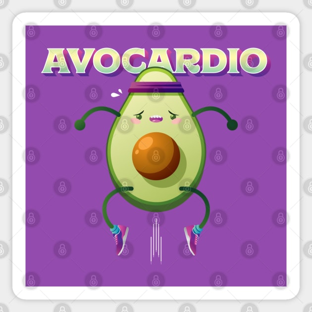 Avocardio Sticker by gabdoesdesign